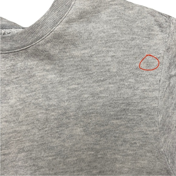 Joie from Revolve - Devra Gray White Sweater, Embroidered Back Detail - Small - Picture 8 of 15